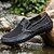 abordables Chaussures sans lacets &amp; mocassins-Mocassins à enfiler pour hommes à motif crocodile marron - chaussures d&#039;affaires et décontractées élégantes avec un design en similicuir texturé