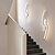 billige Vegglamper for innendørsbruk-Innendørs Kreativ LED Moderne Innendørs vegglamper Stue Soverom Aluminium Vegglampe 110-120V 220-240V 25/30 W