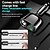 economico Caricabatterie per auto-caricabatteria auto retrattile 5 in 1 adattatore caricabatteria auto a ricarica rapida 12v-24v universale per iphone samsung xiaomi