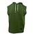 ieftine Tricouri de Sală-Bărbați Bluză Vest Top Sub Cămașă Cămașă fără mâneci Fără manșon Capișon Vară Simplu Modă Designer De Bază Jacquard Buzunar frontal Vacanță Stradă Ieșire Negru Alb Kaki Top tricou pentru bărbați