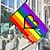 billige Hageflagg, Banner-Juni Pride Måned LGBTQ LGBT Pride Flagg Regnbue Utendørs Innendørs med Øyehull Hus Hage Dekorasjoner Høytidsbanner Skilt Glad Pride