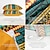 billiga 100% bomull-Etnisk vintage täcken i fullstorlek sängkläder set säng set quiltöverdrag mjukt lätt vikt täcke med 2 vadderade örngott för sommar vår