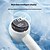 preiswerte Ventilator-Hochleistungs tragbarer Handheld Ventilator – LED-Anzeige USB wiederaufladbarer Mini Kühlventilator mit 5 Geschwindigkeiten und langer Akkulaufzeit