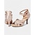 preiswerte Lateinamerikanische Schuhe-Damen-Latein-Tanzsandalen mit Strasssteinen – Peep-Toe, Netzriemen, Knöchelschnalle, Ballsaalschuhe mit hohem Absatz für Salsa, Tango und Auftritte