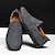 economico Slip-ons e mocassini da uomo-mocassini slip-on in pelle scamosciata beige da uomo – scarpe mocassino casual fatte a mano per l&#039;uso quotidiano