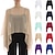baratos Xale-xales femininos envoltório bolero encolher casacos / jaquetas elegante proteção solar manga longa chiffon casamento envolve com cor pura para primavera formal &amp;vestido de outono para impressionar 2025