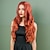 levne Syntetické trendy paruky-Syntetické paruky Vlnitá Curly Weave Vrstvený střih S ofinou na stroji Paruka 28&quot; A1 Umělé vlasy Dámské Klasické Pohodlné Zářící barvy Vícebarevný