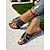 preiswerte Lässige Sandalen-klassische Slide-Sandalen für Damen – vielseitiges und bequemes Schuhwerk für den Strand und entspannte Sommerausflüge