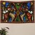 baratos Tapeçaria Medieval-Tapeçaria Medieval Tapeçaria da Idade Média Arte Gótica Arte de Parede Grande Tapeçaria Mural Decor Fotografia Fundo Cobertor Cortina Decoração de Casa Quarto Sala de Estar Anjos Balançando