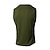 preiswerte Fitness Tank-Tops-Herren Tank Top Weste Unterhemd Ärmelloses Shirt Ärmellos Rundhalsausschnitt Sommer Einfach Mode Designer Basic Urlaub Straße Ausgehen Blau Marineblau Top T-Shirt für Herren