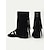 preiswerte Urlaubsandalen-Damen-Gladiatorsandalen im Boho-Stil mit Fransen – flache Sandalen mit offener Spitze und Quastendetails für sommerliche Strandbekleidung, Festivals und lässige Outfits