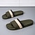 billige Uformelle sandaler-sporty slidesandaler til mænd med røde og hvide striber - fedt fodtøj til fritids- og udendørsaktiviteter