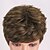 voordelige Synthetische trendy pruiken-Synthetische pruiken Golvend Krullend weefsel Middelste stuk Asymmetrisch kapsel Machinegemaakt Pruik 25.4 cm A1 Synthetisch haar Dames Klassiek Comfortabel Kleurgradatie Meerkleurig