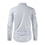 preiswerte Herrenhemd zum Knöpfen-Herren Hemd Sommerhemd Freizeithemd Strandhemd Knopfhemd Weiß Langarm Einfach Revers Urlaub Hawaiianisch Button-Down Bekleidung Polyester Mode Lässig Bequem