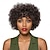 cheap Black &amp; African Wigs-Synthetic Wig Wavy Curly Weave Short Bob Asymmetrical Machine Made Wig 30 inch A1 Synthetic Hair Women's Classic Comfortable Color Gradient Brown