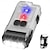abordables Lampes torches tactiques-Lampe torche LED puissante, petite, blanche et rouge, 1 200 lm, rechargeable par USB, 10 modes, mini lampe de poche porte-clés avec clip, étanche IP67