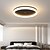 cheap Dimmable Ceiling Lights-50 cm Dimmable Ceiling Lights Metal Acrylic Modern Nordic Style 220-240V