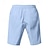 billiga Semester-Herr Shorts Linne Shorts Sommarshorts Beach Shorts Ficka Snörning Elastisk midja Slät Komfort Andningsfunktion Knelängd Utomhus Dagligen Helgdag Mode Hawaiisk 다크 카키 Ljus kaki