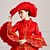 abordables Robes-ancien Rococo Renaissance Maxi Robe Normal Juliette Princesse Reine Elizabeth Plissé Volanté Princesse Col carré Déguisement Femmes Halloween Carnaval Mascarade Soirée Halloween Performance Adultes
