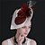voordelige Bruiloft Zendspoel-Helm Veren Sinamay Bruiloft Avond Feest Elegant Bruiloft Met Veer Helm Hoofddeksels