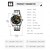 economico Orologi al quarzo-SKMEI Da uomo Orologio al quarzo Lusso Quadrante grande Bling Lavoro Luminoso Calendario Impermeabile Acciaio Guarda