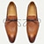 abordables Zapatos de Vestir Clásicos-Zapatos oxford de cuero genuino color canela para hombre: zapatos de vestir con cordones y estampado de cocodrilo vintage para Kentucky Derby y ocasiones especiales