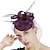 voordelige Bruiloften &amp; Feesten-Helm Sinamay Bruiloft Avond Feest Elegant Bruiloft Met Pure Kleur Helm Hoofddeksels