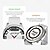 abordables Relojes inteligentes-696 JSwatch6Max Reloj inteligente 1.43 pulgada Smartwatch Reloj elegante Bluetooth ECG + PPG Podómetro Recordatorio de Llamadas Compatible con Android iOS Mujer Hombre Llamadas con Manos Libres