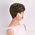 voordelige Synthetische trendy pruiken-Synthetische pruiken Golvend Krullend weefsel Middelste stuk Asymmetrisch kapsel Machinegemaakt Pruik 25.4 cm A1 Synthetisch haar Dames Klassiek Comfortabel Kleurgradatie Meerkleurig