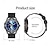 tanie Smartwatche-696 Y88 Smart Watch tracker fitness ECG PPG przypomnienie Bluetooth Android iOS IP67 41 mm 1,43