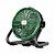 abordables Lampes et lanternes de camping-1 ventilateur de camping portable de 6 pouces avec rotation à 360 degrés, affichage de la puissance avec régulation de vitesse infinie, éclairage de projection pouvant être suspendu ou posé