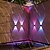 baratos Candeeiros Luzes de Exterior-Luminária de parede solar externa à prova d'água de alto brilho para decoração de jardim, quintal, pátio, decoração de casa, lâmpadas de parede solares LED