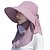 abordables chauffage et refroidissement-chapeau de soleil d'été avec couverture complète du visage, casquette rafraîchissante à large bord avec protection UV pour femmes &amp;hommes, cyclisme, plein air, cueillette de thé