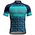 abordables Maillots pour hommes-Homme Maillot de cyclisme Géométrique Manche Courte Cyclisme T-shirt Maillot avec 3 poches arrière VTT Vélo tout terrain Séchage Rapide Design Anatomique Évacuation de l'Humidité Respirant Des sports