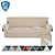 abordables Housse de canapé-Housse de canapé imperméable pour coussin de canapé, housse de protection de meubles résistante à l'eau avec bâtons en mousse et sangles élastiques pour animaux de compagnie et chats
