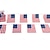 cheap Garden Flags, Banner-Flag Pennant Banner Long American String Flags Tall Triangle Flag Decorations USA Party Stars and Stripes Bunting Garland 4th of July Patriotic Decoration