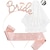 abordables Decoraciones de bodas-Conjunto de 3 piezas para despedida de soltera: diadema, velo de novia con correa para el hombro, accesorios para despedida de soltera