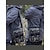 economico Borselli da uomo-borsa a tracolla mimetica digitale multifunzionale da uomo con tasche multiple - stile tattico per gli amanti dell&#039;outdoor, escursionismo, viaggi e uso quotidiano bianco nero verde