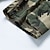 ieftine Clasic-Bărbați Pantaloni Scurți Cargo Pantaloni scurți Camo Pantaloni Scurți Pantaloni scurți de vară Cordon Talie elastică Multi Buzunare Culoare Camuflaj camuflaj Confort Purtabil Lungimea genunchiului În