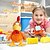 economico Animali di peluches-pollo che starnazza peluche musicale peluche che cammina canta gallo che saluta felice regalo di Pasqua per i più piccoli peluche elettronico interattivo per bambini e bambine bambola perfetta per