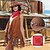 billige Antrekk-Retro / vintage 1960erne 1970erne Cosplay kostyme Drakter Cowgirl Dame Karneval Maskerade Ytelse Fest Pride-parade Voksne Topp Hatt