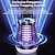 tanie Elektryczne odstraszacze komarów-Automatyczna lampka zabijająca komary z elektrycznym wstrząsem – domowa pułapka na komary do użytku podczas kempingu i w sypialni
