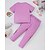 preiswerte Mädchen 3D Cartoon-Mädchen 3D Einhorn Schlafanzug-Sets T-Shirt &amp; Hose Schlafanzug-Sets Kurzarm 3D-Druck Sommer Frühling Aktiv Basic Kinder Ab 4 Jahren Rundhalsausschnitt Heim Täglich Normale Passform