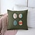 voordelige Vakantie kussensloop-Paas Eieren Decoratieve Gooi Kussenshoes 1PC Zacht Vierkant Bank Kussenhoes Kussenhoes voor Slaapkamer Woonkamer Bank Stoel Zwart Blauw Groen