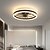 voordelige Dimbare plafondlampen-50 cm Dimbaar Plafondventilator Metaal Acryl Modern Noordse stijl 220-240V