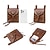 abordables Accesorios y más-Retro Antiguo Medieval Renacimiento bolsa Bolsa de dados Cinturón Deportivo Pirata Vikingo Ranger Disfraz Unisexo Pirata Fantasía Steampunk Víspera de Todos los Santos Carnaval Rendimiento Fiesta LARP