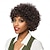 cheap Black &amp; African Wigs-Synthetic Wig Wavy Curly Weave Short Bob Asymmetrical Machine Made Wig 30 inch A1 Synthetic Hair Women's Classic Comfortable Color Gradient Brown