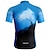 abordables Maillots pour hommes-Homme Maillot de cyclisme Lettres &amp; Chiffres Manche Courte Cyclisme T-shirt Maillot avec 3 poches arrière VTT Vélo tout terrain Séchage Rapide Design Anatomique Évacuation de l&#039;Humidité Respirant Des