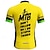 ieftine Tricouri pentru bărbați-Bărbați Jersey de ciclism Manșon scurt Bicicletă Tricou Tee Jerseu cu 3 buzunare spate Ciclism montan Respirabil Uscare rapidă Proiectare anatomică Wicking Galben Rosu Albastru Sport Îmbrăcăminte