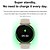 baratos Smartwatch-696 ZW60 Smart Watch Rastreador de Fitness ECG PPG Lembrete de Chamada Bluetooth Android iOS IP67 44mm 1.43